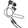HOCO M107 DISCOVERER ΑΚΟΥΣΤΙΚΑ HANDSFREE, ΜΑΥΡΟ