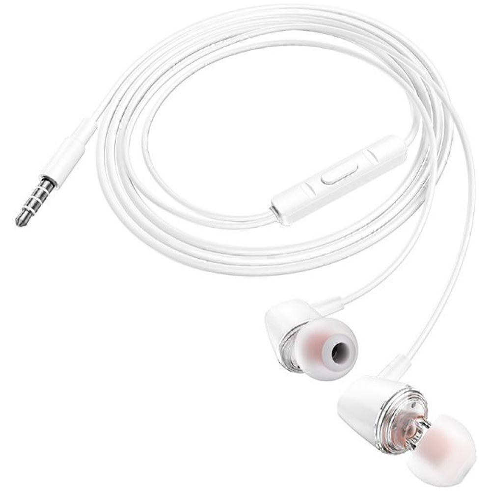 HOCO M107 DISCOVERER ΑΚΟΥΣΤΙΚΑ HANDSFREE, ΛΕΥΚΟ - Image 4