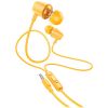 HOCO M107 DISCOVERER ΑΚΟΥΣΤΙΚΑ HANDSFREE, ΚΙΤΡΙΝΟ