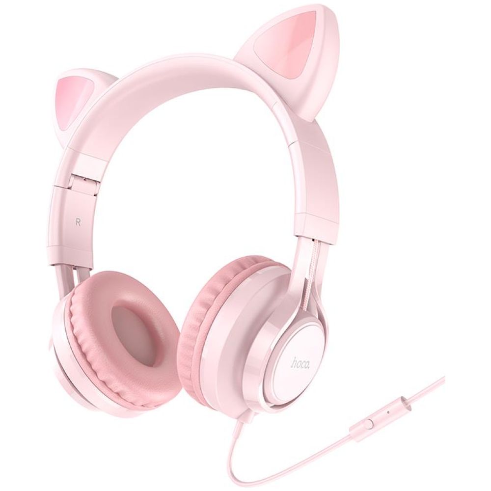 HOCO W36 CAT EAR ΑΚΟΥΣΤΙΚΑ ΜΕ ΜΙΚΡΟΦΩΝΟ, 3.5mm - Image 2