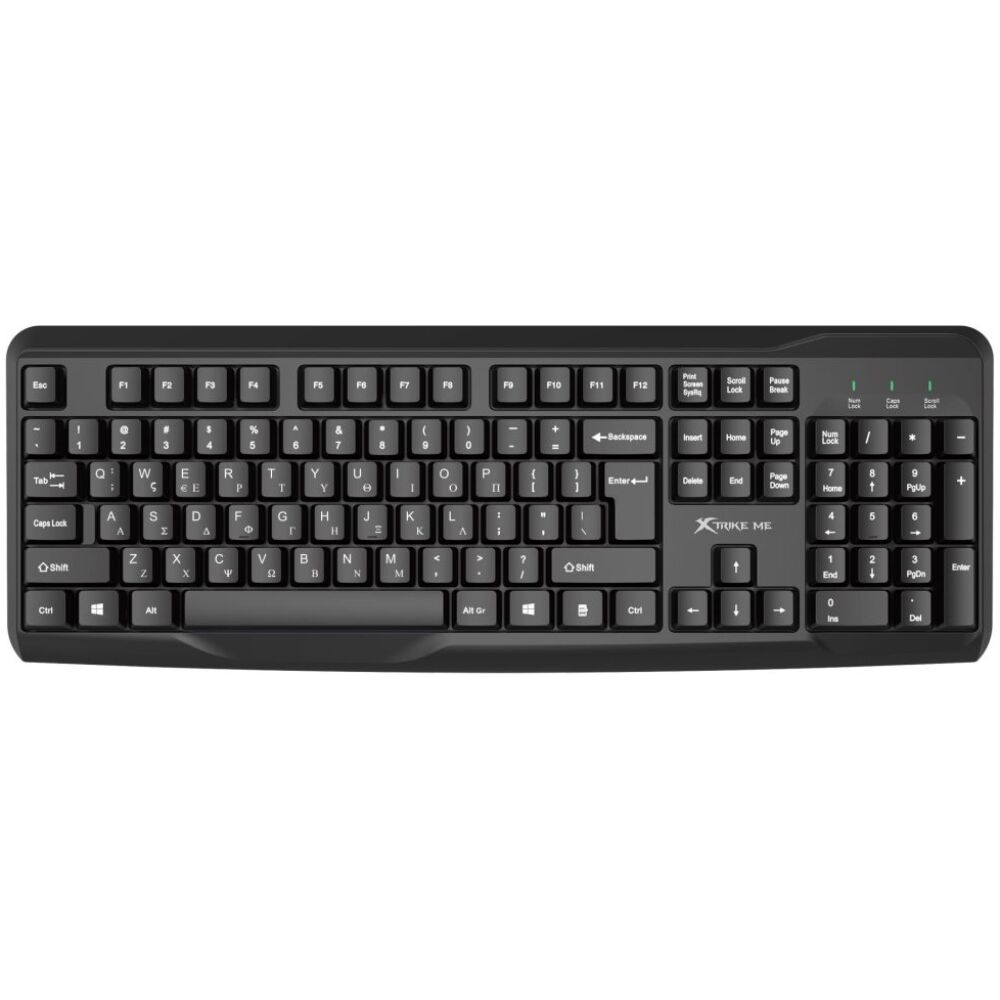 XTRIKE-ME OFFICE MK-308 ΑΣΥΡΜΑΤΟ ΣΕΤ ΠΛΗΚΤΡΟΛΟΓΙΟ/ΠΟΝΤΙΚΙ, GR - Image 2