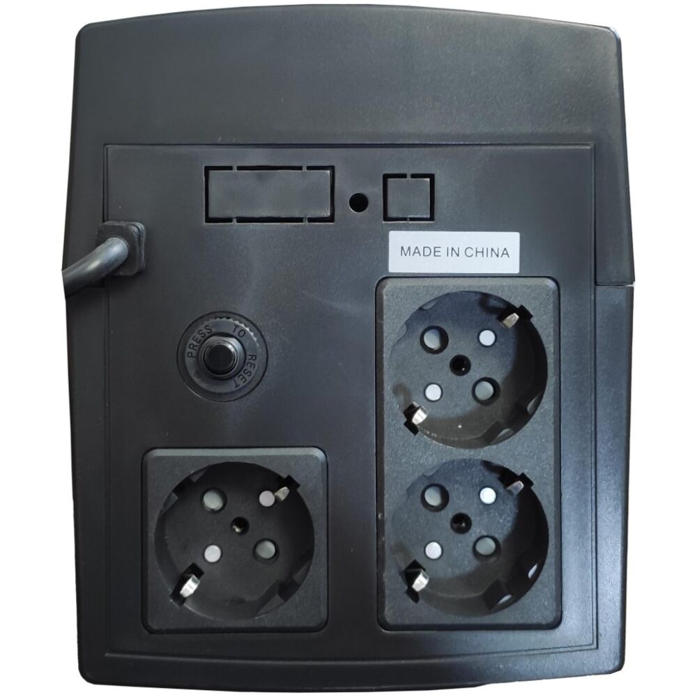 NG UPS 1200VA/720W ΜΕ AVR, LINE INTERACTIVE, 3 SCHUKO, 2x 12V7A, LED - Image 3