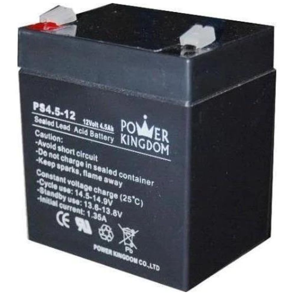POWER KINGDOM BATTERY 12V 4.5AH