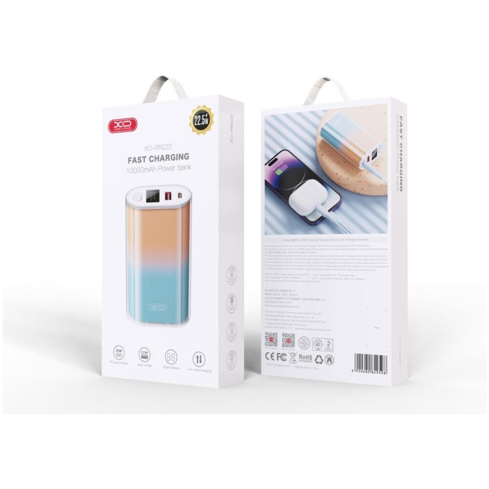 XO PR222 POWERBANK QC22.5W/PD20W 10000MAH - Image 3