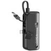 XO PR220 POWERBANK ΤΣΕΠΗΣ ΜΕ ΒΙΣΜΑ LIGHTNING ΓΙΑ IPHONE KAI ΚΑΛΩΔΙΟ TYPE-C, 5000MAH