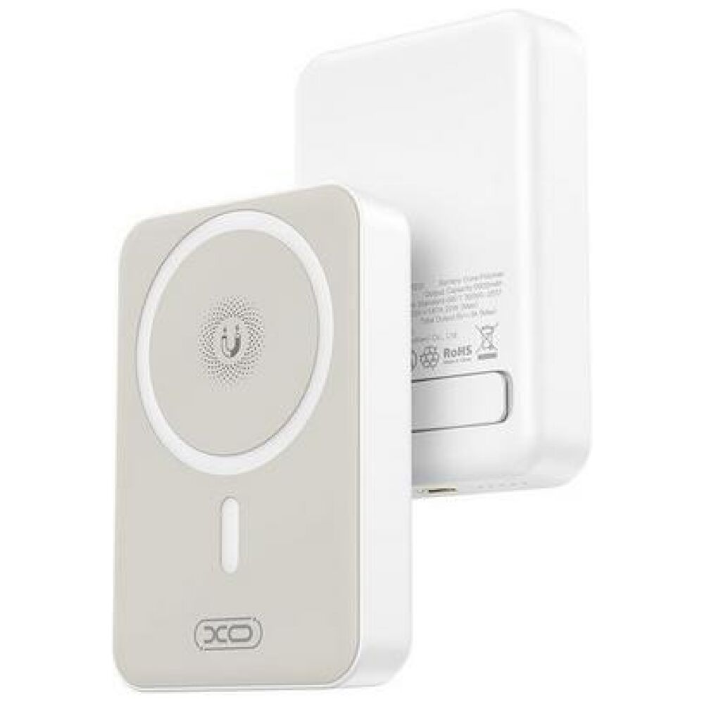 XO PR231 MAG SAFE IPHONE 15W WIRELESS+PD20W POWERBANK, 10000MAH, ΛΕΥΚΟ