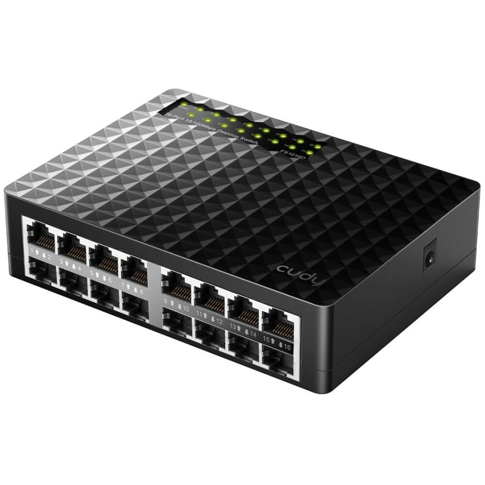 CUDY FS1016D 16-PORT 10/100 MBPS DESKTOP SWITCH - Image 2