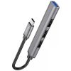 HOCO HB26 4 IN 1 ADAPTER (TYPE-C TO USB3.0+USB2.0*3)
