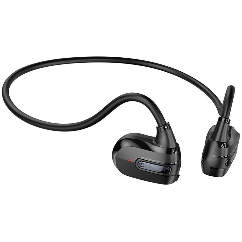 HOCO ES63 ΑΚΟΥΣΤΙΚΑ HANDSFREE GRACEFUL AIR CONDUCTION, ΜΑΥΡΟ