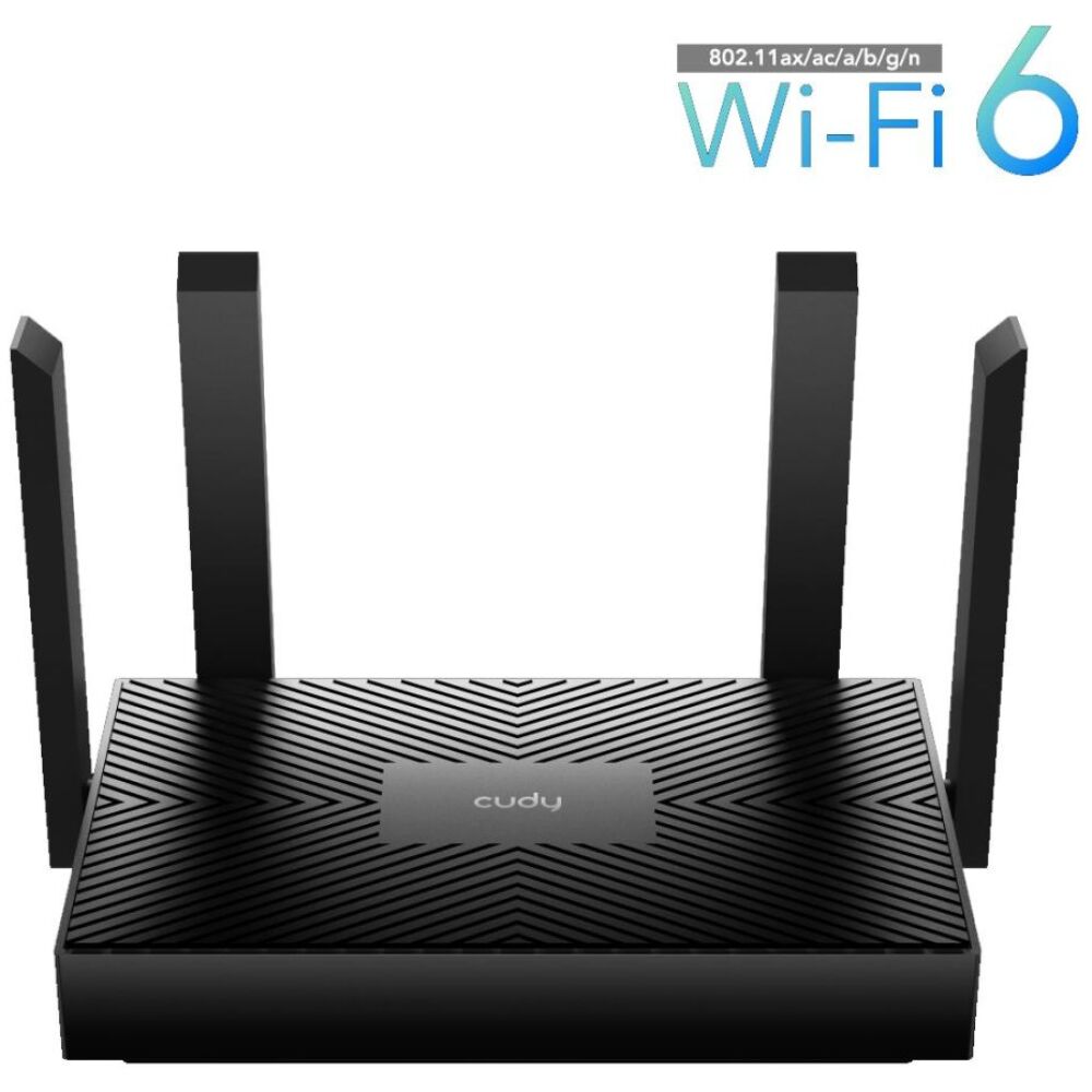 CUDY WR1500 AX1500 GIGABIT DUAL BAND, WiFi 6, BEAMFORMING, MU-MIMO, ROUTER