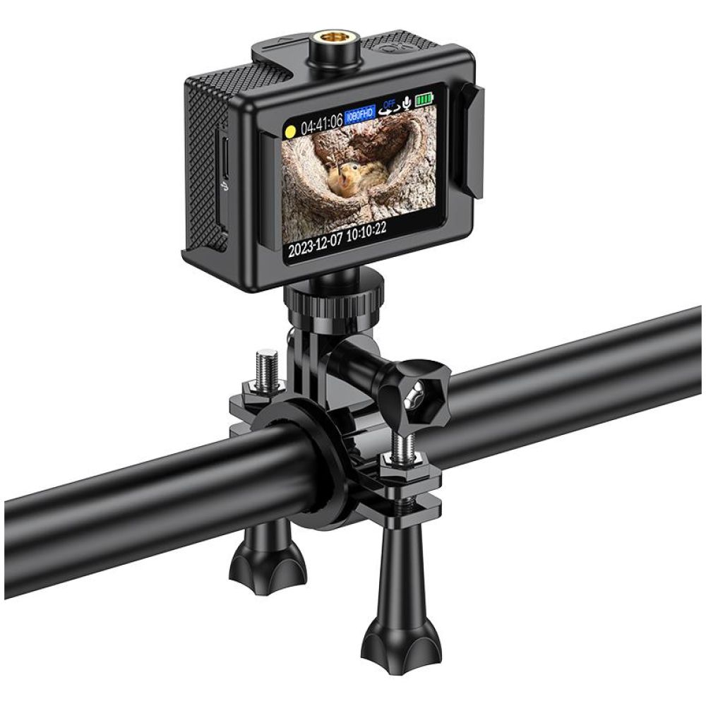 HOCO DV100 SPORT ΚΑΜΕΡΑ ΜΕ ΕΝΧΡΩΜΗ ΟΘΟΝΗ, ΜΑΥΡΗ - Image 5