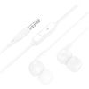 HOCO M124 ΑΚΟΥΣΤΙΚΑ 3.5MM JACK WIDE UNIVERSAL ΜΕ ΜΙΚΡΟΦΩΝΟ , ΛΕΥΚΑ
