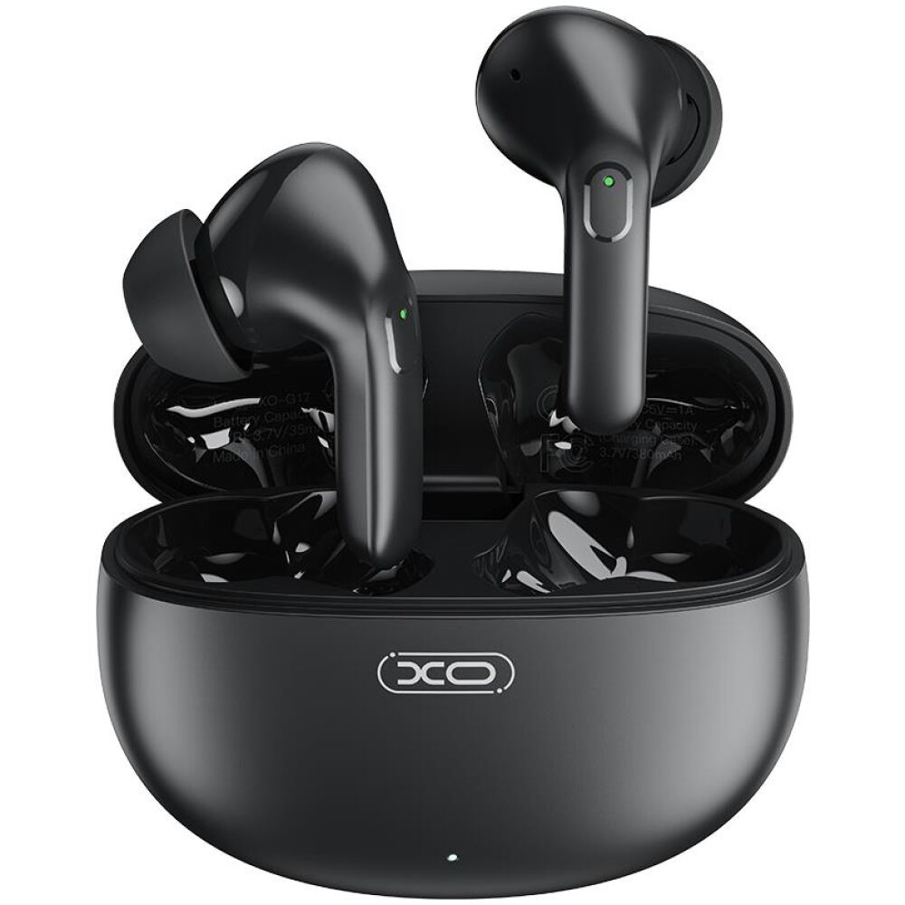 XO G17 AVATAR BLUETOOTH ΑΚΟΥΣΤΙΚΑ, ANC + ENC, TWS, ΜΑΥΡΑ