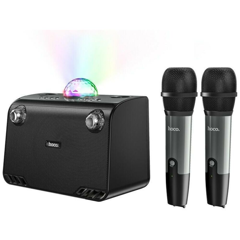 HOCO BS41 ΗΧΕΙΟ BLEUTOOTH PLUS KARAOKE ΜΕ 2x ΑΣΥΡΜΑΤΑ ΜΙΚΡΟΦΩΝΑ - Image 2