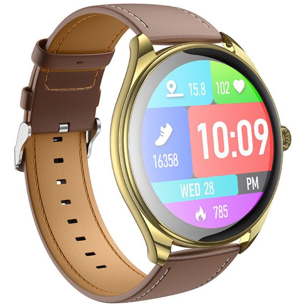 HOCO Y22 AMOLED SPORTS WATCH (CALL VERSION), ΧΡΥΣΟ