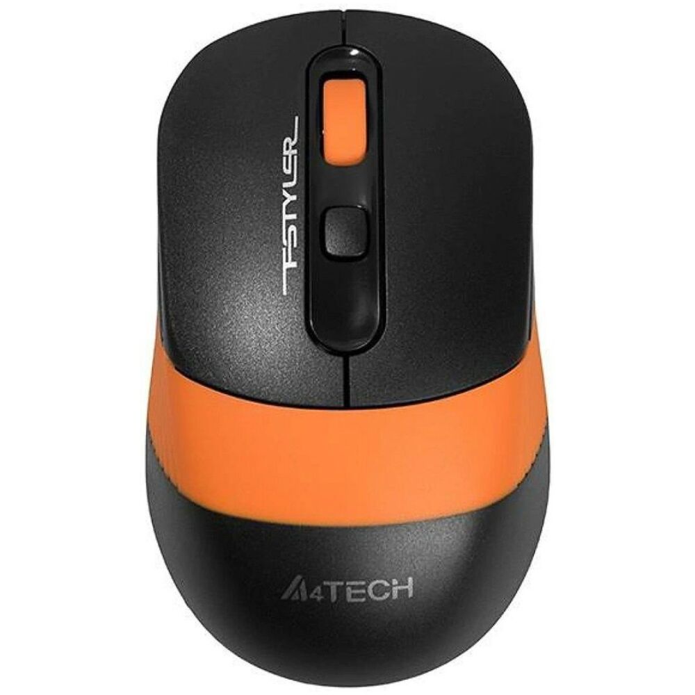 ΠΟΝΤΙΚΙ ΑΣΥΡΜΑΤΟ A4Tech FG10 2000 DPI, ΜΑΥΡΟ/ΠΟΡΤΟΚΑΛΙ