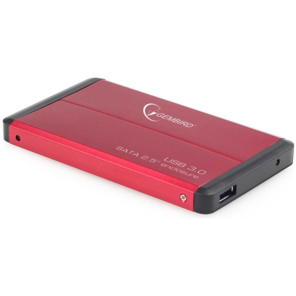 GEMBIRD ΘΗΚΗ ΓΙΑ HDD 2.5" USB 3.0 ΚΟΚΚΙΝΗ