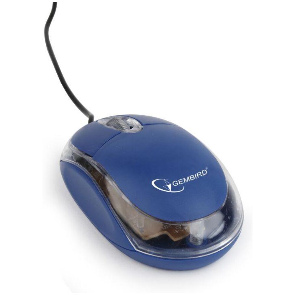 GEMBIRD ΠΟΝΤΙΚΙ USB LASER TRANSPARENT BLUE