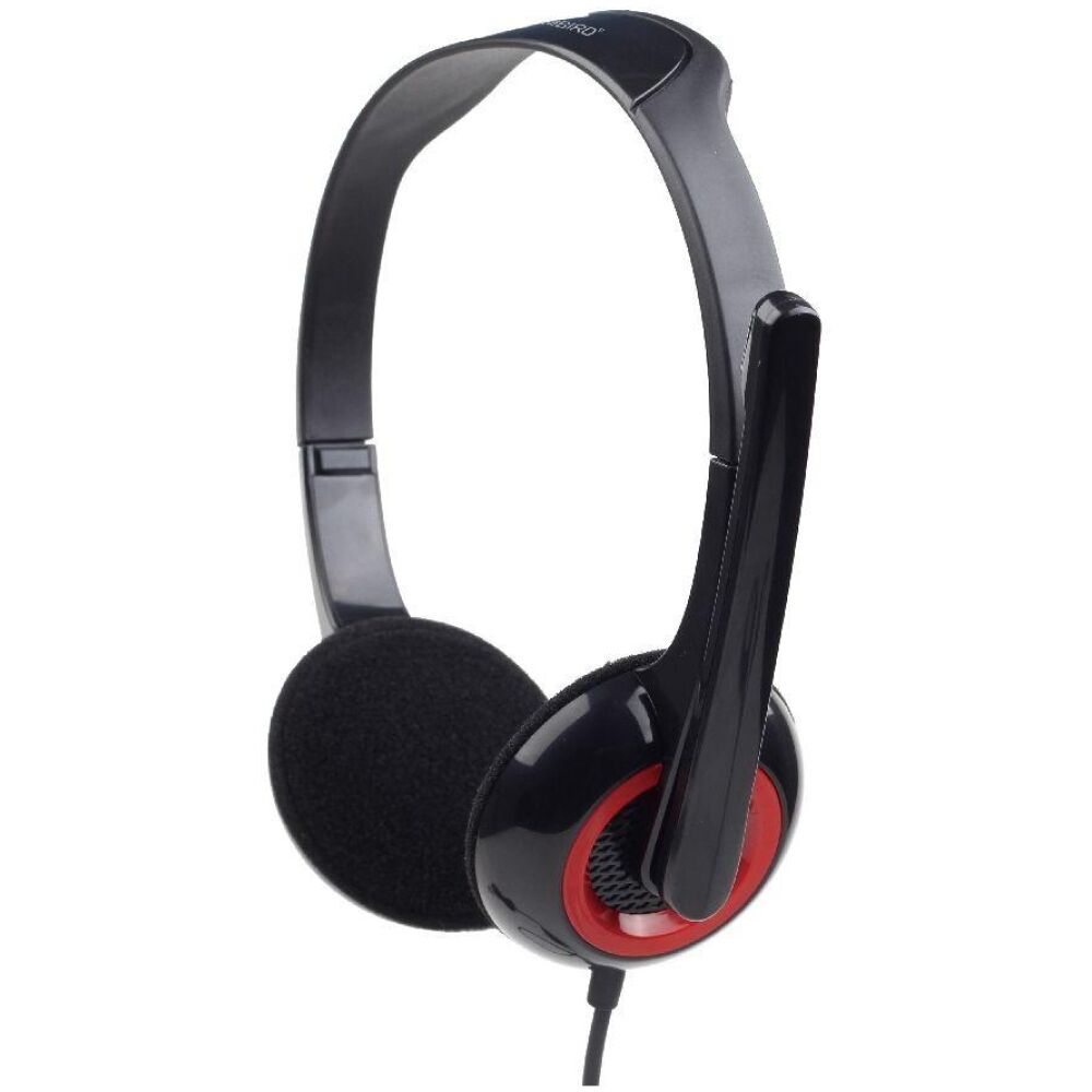 GEMBIRD HEADSET ΜΑΥΡΟ MHS-002