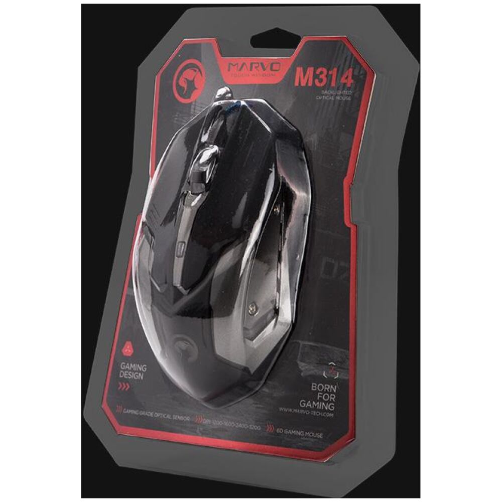MARVO M314 ΕΝΣΥΡΜΑΤΟ GAMING ΠΟΝΤΙΚΙ