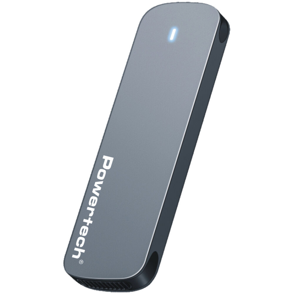 POWERTECH θήκη για M.2 SATA SSD PT-1374, 6Gbps, γκρι