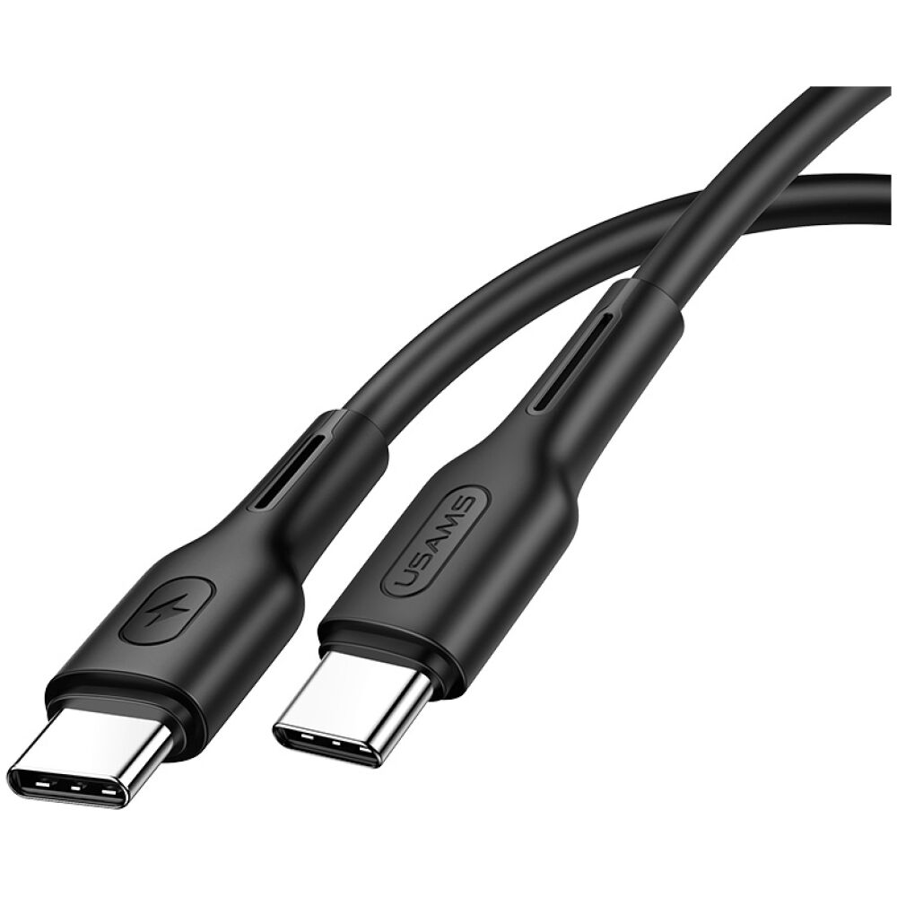 USAMS καλώδιο USB Type-C U43, 5A 100W, PD, 1.2m, μαύρο - Image 2