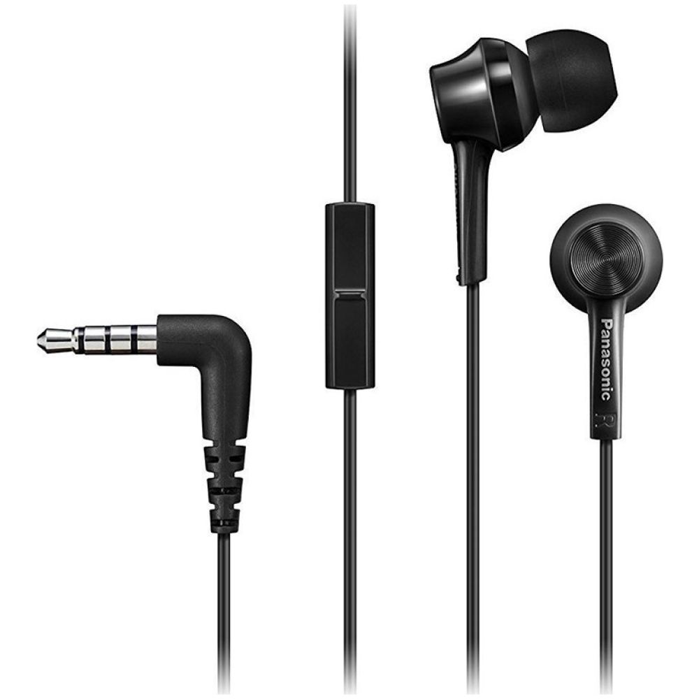 Panasonic RP-TCM115E-K Black Headset (RP-TCM115E-K)