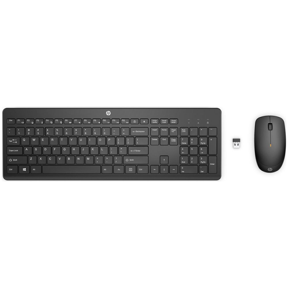 HP 230 Ασύρματο Σετ Πληκτρολόγιο & Ποντίκι ENG (18H24AA) (HP18H24AA)