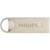Philips Moon 16GB USB 2.0 Stick Ασημί (FM16FD160B/00) (PHIFM16FD160B-00)