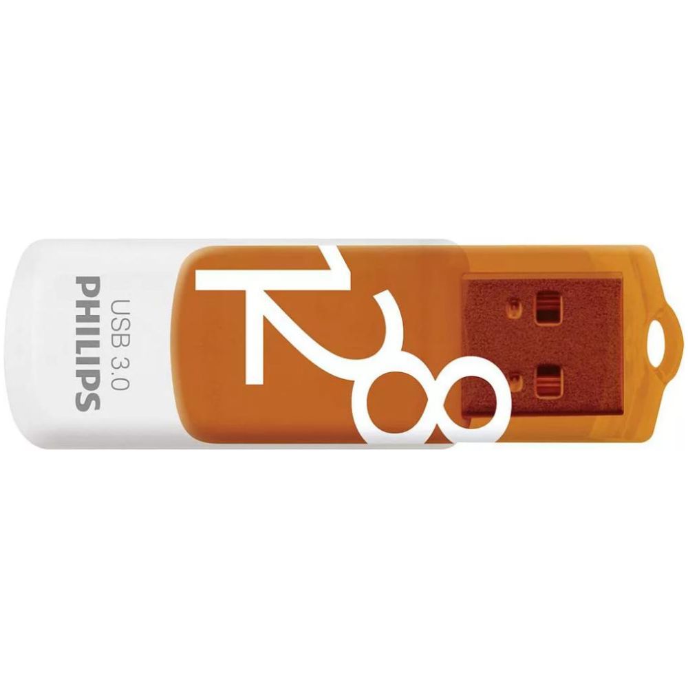 Philips Vivid 128GB USB 3.0 Stick Πορτοκαλί (FM12FD00B/00) (PHIFM12FD00B-00)