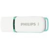 Philips Snow 8GB USB 2.0 Stick Λευκό (FM08FD70B/00) (PHIFM08FD70B-00)