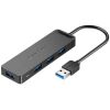 VENTION 4-Port USB 3.0 Hub with Power Supply 1M Black (CHLBF) (VENCHLBF)