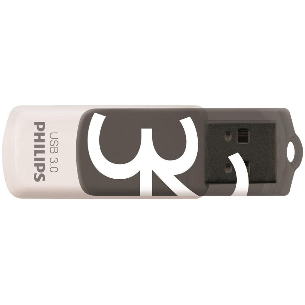 Philips Vivid 32GB USB 3.0 Stick Γκρι (FM32FD00B/00) (PHIFM32FD00B-00)