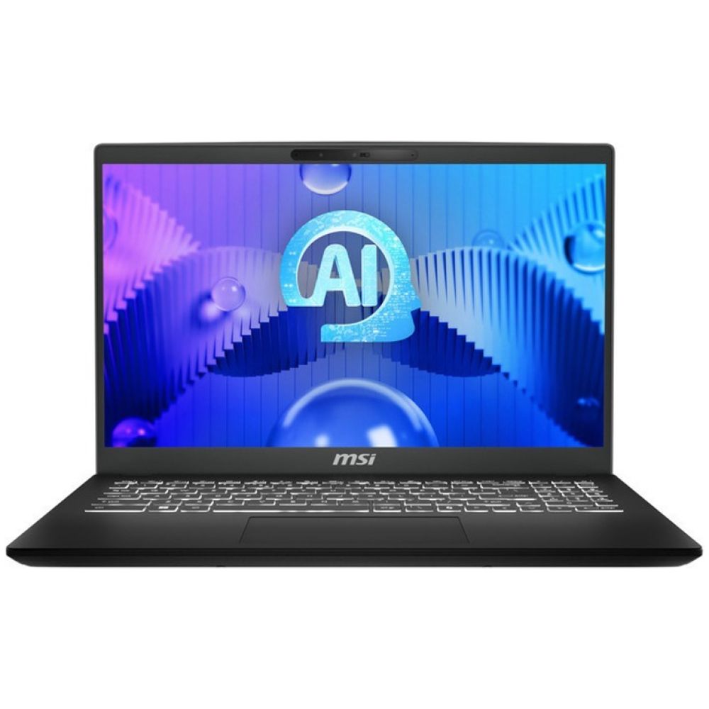 MSI Laptop Modern 15 H AI C1MG 15.6'' FHD IPS U5-125H/16GB/512GB SSD/Win11 Home (9S7-15H551-071) (MSI9S7-15H551-071)