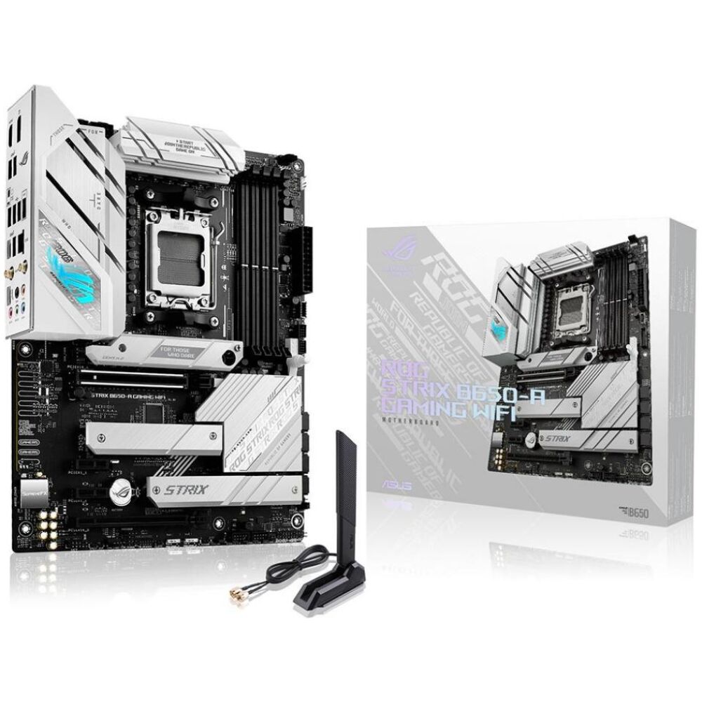 ASUS ROG STRIX B650-A GAMING WIFI AMD B650 Socket AM5 ATX (90MB1BP0-M0EAY0) (ASU90MB1BP0-M0EAY0)