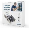 GEMBIRD SPC22 ΚΑΡΤΑ PCI EXPRESS ΜΕ 2 SERIAL PORTS