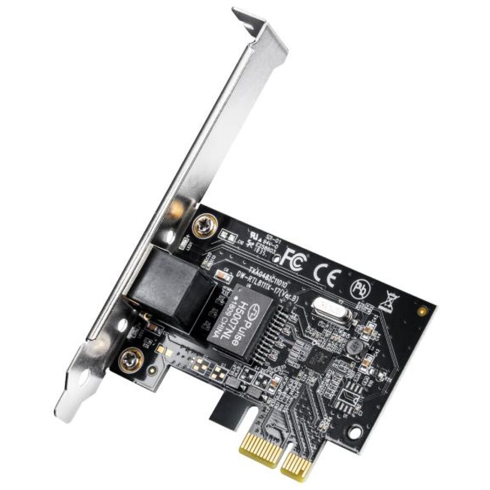 CUDY PE10 GIGABIT PCI EXPRESS ADAPTER / LOW PROFILE BRACKET