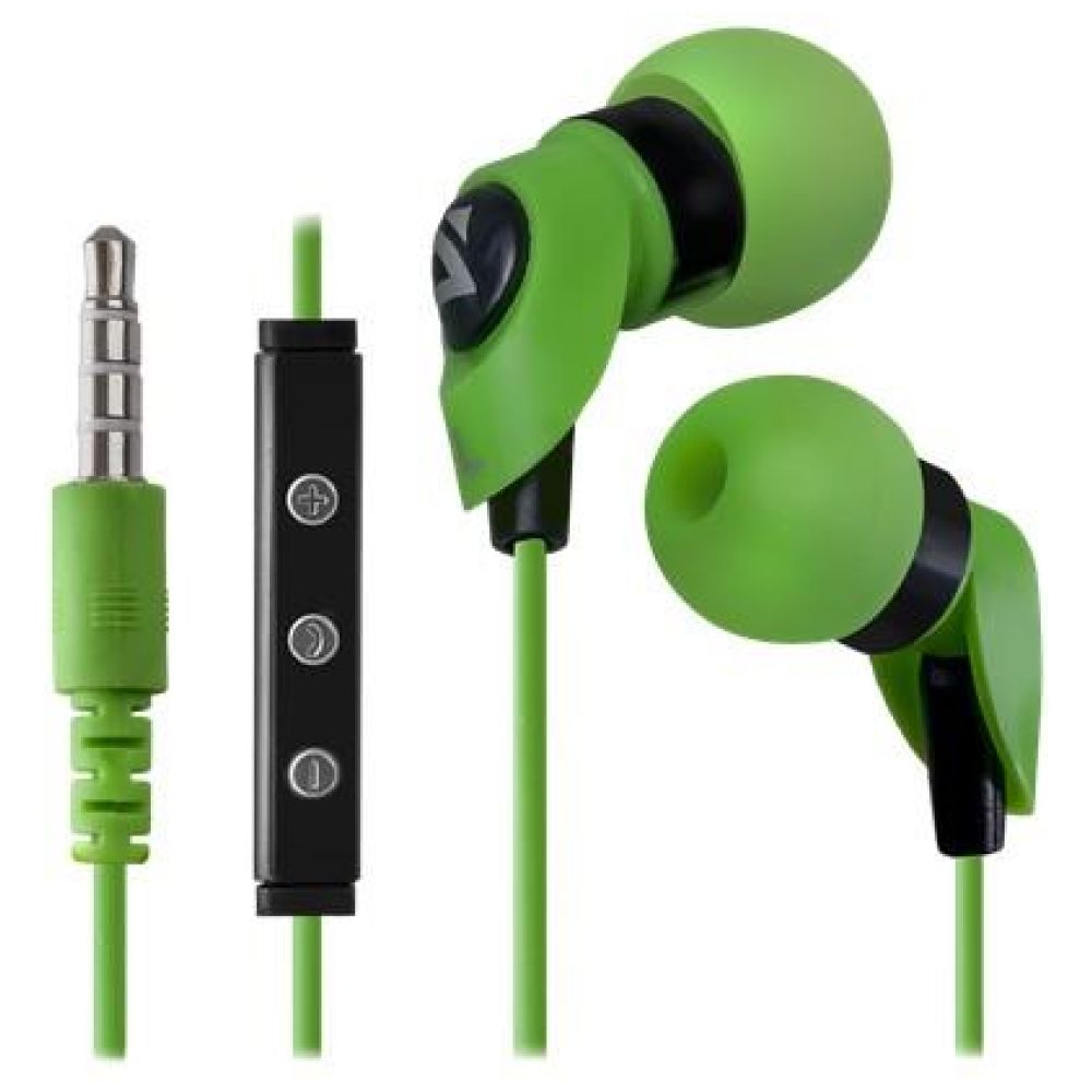 DEFENDER EARPHONES PULSE 455 ANDROID GREEN