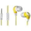 DEFENDER EARPHONES PULSE 430 WHITE &amp; YELLOW
