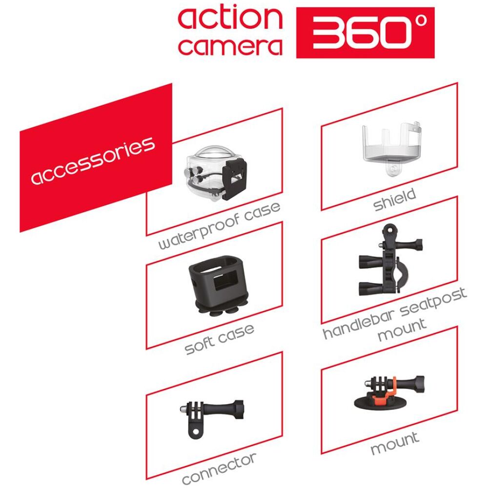 BILLOW WI-FI SPORT/ACTION CAMERA 360 DEGREES - Image 3