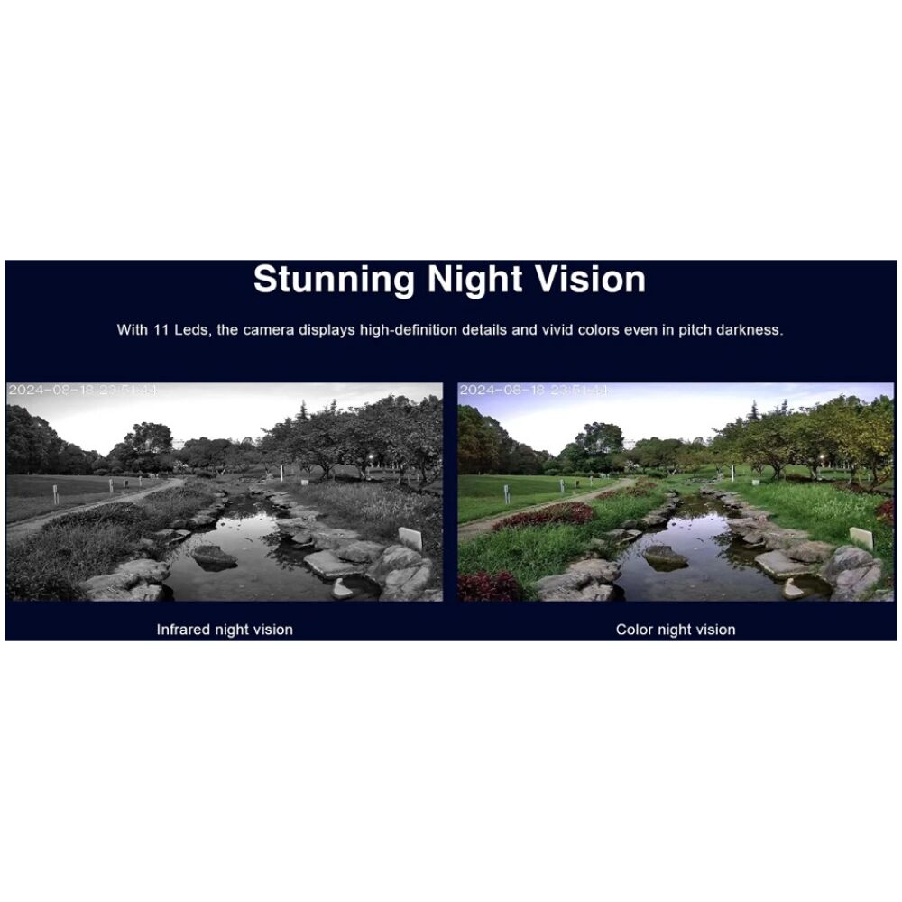 VSTARCAM smart ηλιακή κάμερα CB621DR, dual lens, 3MP, WiFi, SD, PTZ, IP66 - Image 7