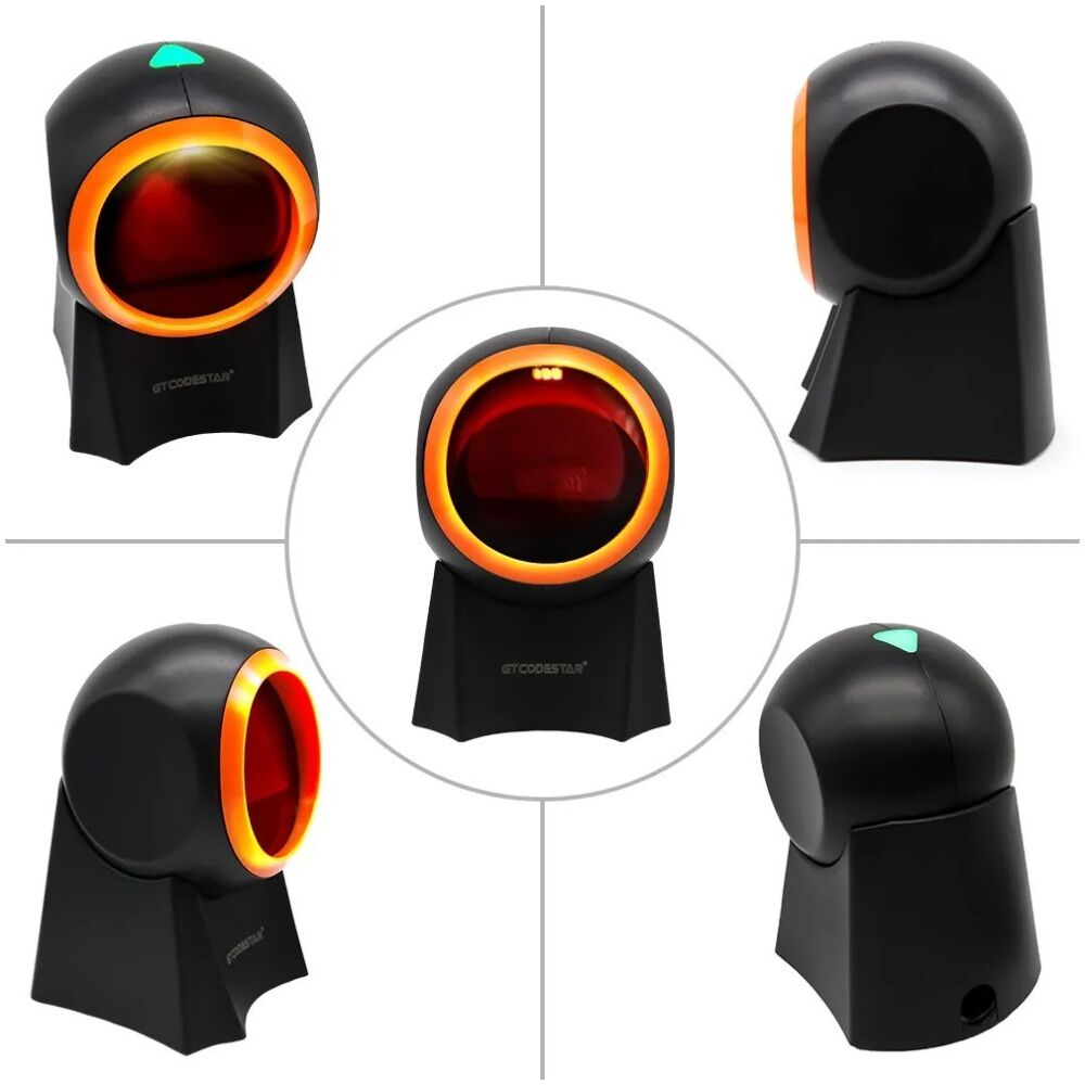 GTCODESTAR επιτραπέζιο barcode scanner GT-8800F, 1D & 2D, ενσύρματο, μαύρο - Image 8