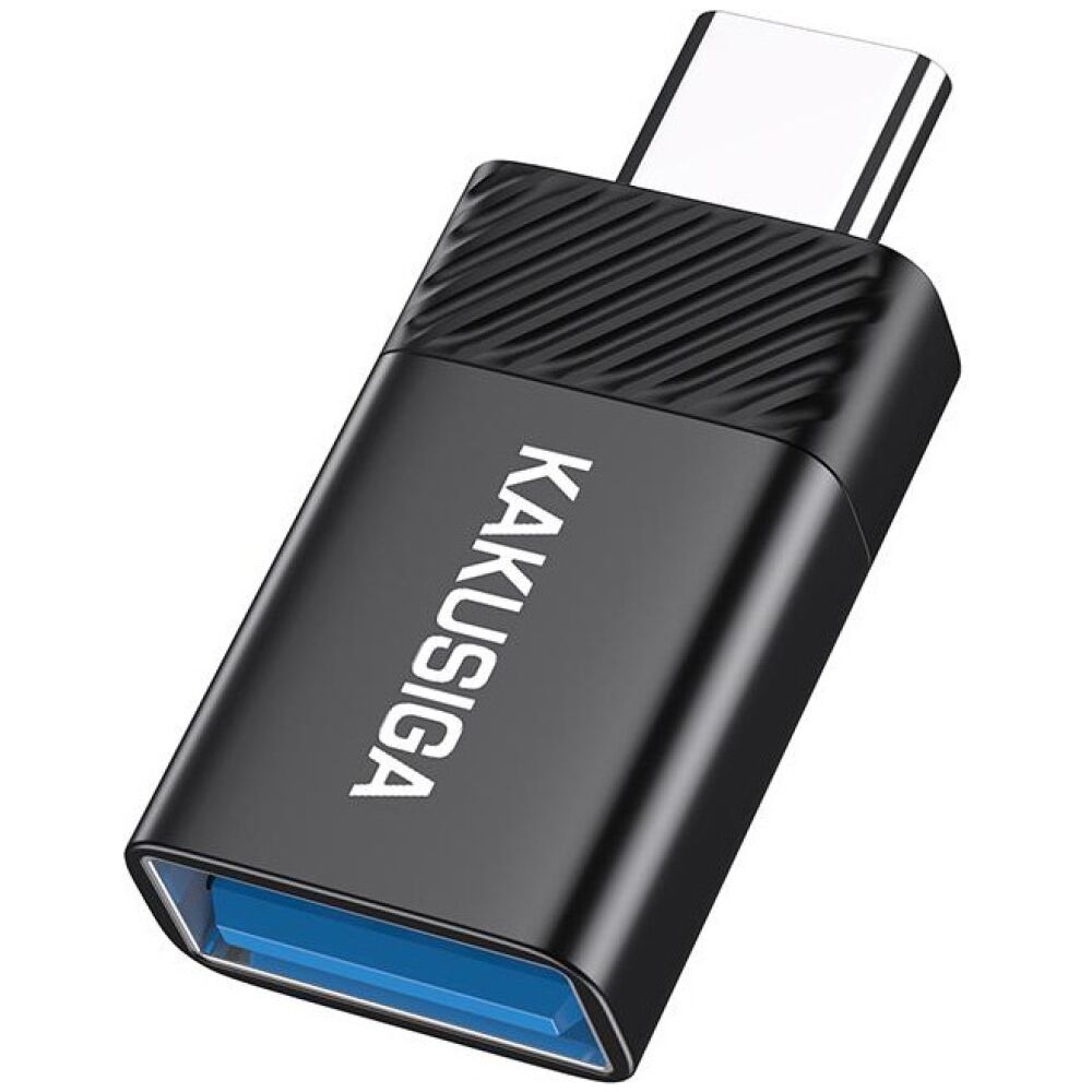 KAKUSIGA αντάπτορας USB-C σε USB KSC-1406, 5Gbps, 4A, μαύρος