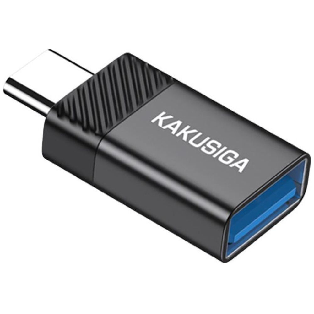 KAKUSIGA αντάπτορας USB-C σε USB KSC-1406, 5Gbps, 4A, μαύρος - Image 3