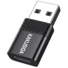 KAKUSIGA αντάπτορας USB-C σε USB KSC-1407, 480Mbps, 60W, μαύρος