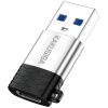 KAKUSIGA αντάπτορας USB-C σε USB KSC-1421, 5Gbps, 18W, γκρι