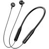 KAKUSIGA earphones KSC-1472 με μαγνήτη, Bluetooth, 10mm, 130mAh, μαύρα