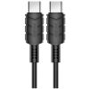KAKUSIGA καλώδιο USB-C σε USB-C KSC-710, 60W, 480Mbps, 1.2m, μαύρο