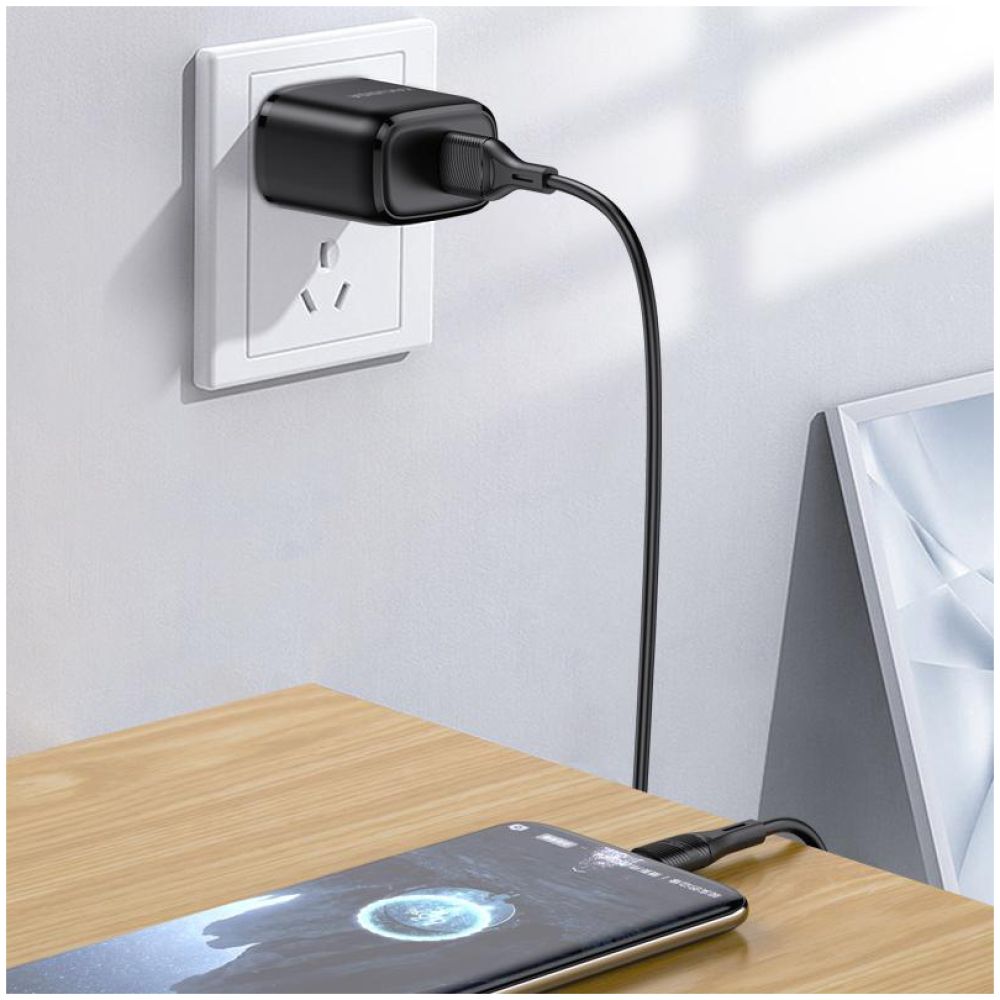 KAKUSIGA καλώδιο USB-C σε USB KSC-953, σιλικόνης, 15W, 480Mbps, 1m, λευκό - Image 2