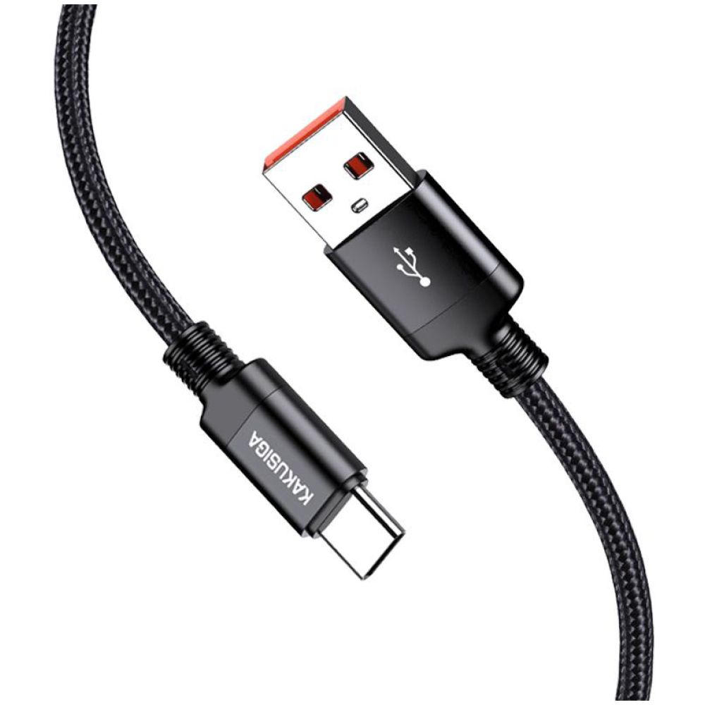 KAKUSIGA καλώδιο USB-C σε USB KSC-970, 15W, 480Mbps, 1m, μαύρο - Image 3